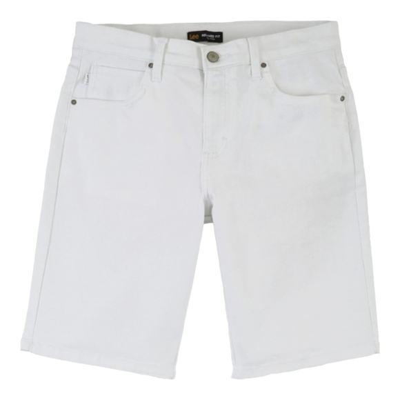 Lee Relaxed Fit White Bermuda Shorts Size 10 - Picture 4 of 9